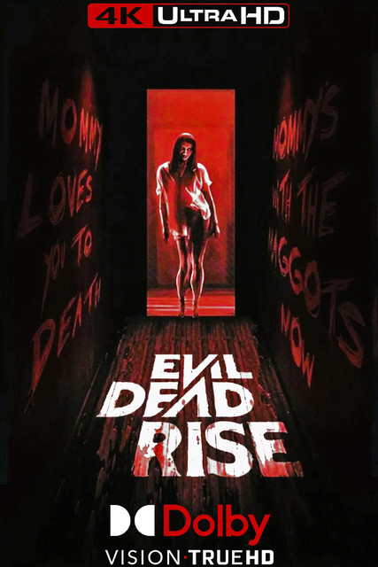 Evil Dead Rise 2023, 4K, MOVIE, POSTER, HORROR, ART, COVER, Alyssa Sutherland, Lily Sullivan