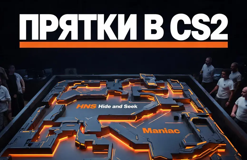 Карты Hide and Seek CS2: как запустить прятки и режим «Маньяк»