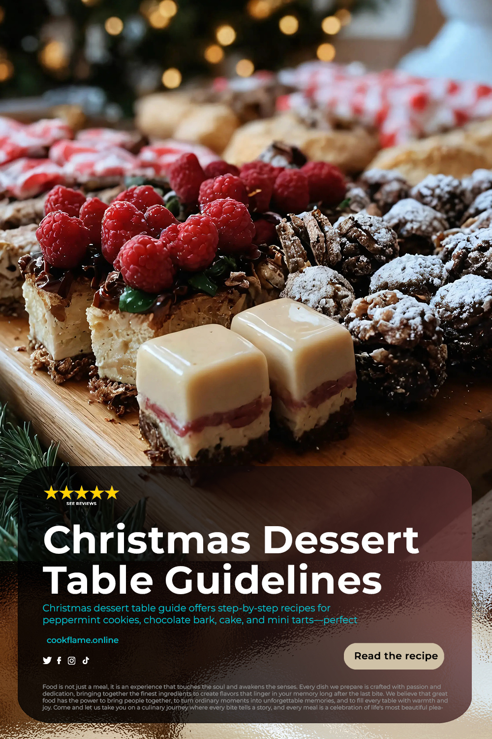 Christmas Dessert Table Guidelines