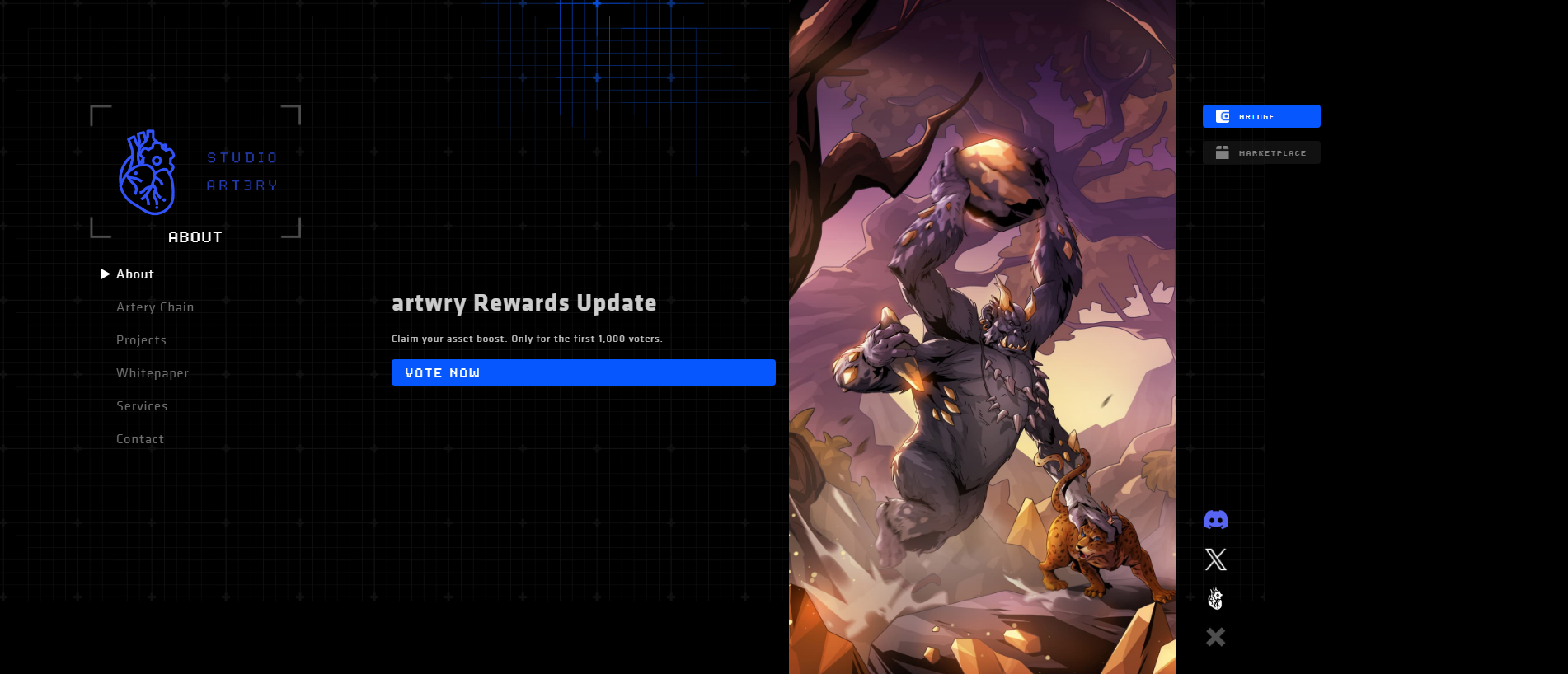 Screenshot of vote-studios-com.pages.dev