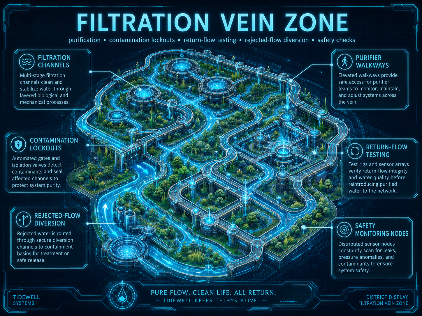 Filtration Vein Zone