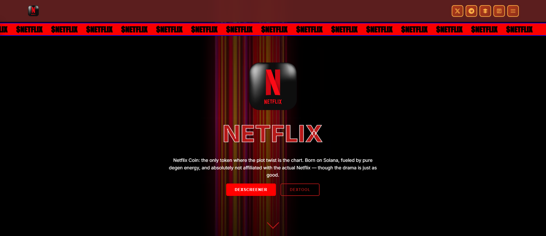 Screenshot of sol-nflix.com