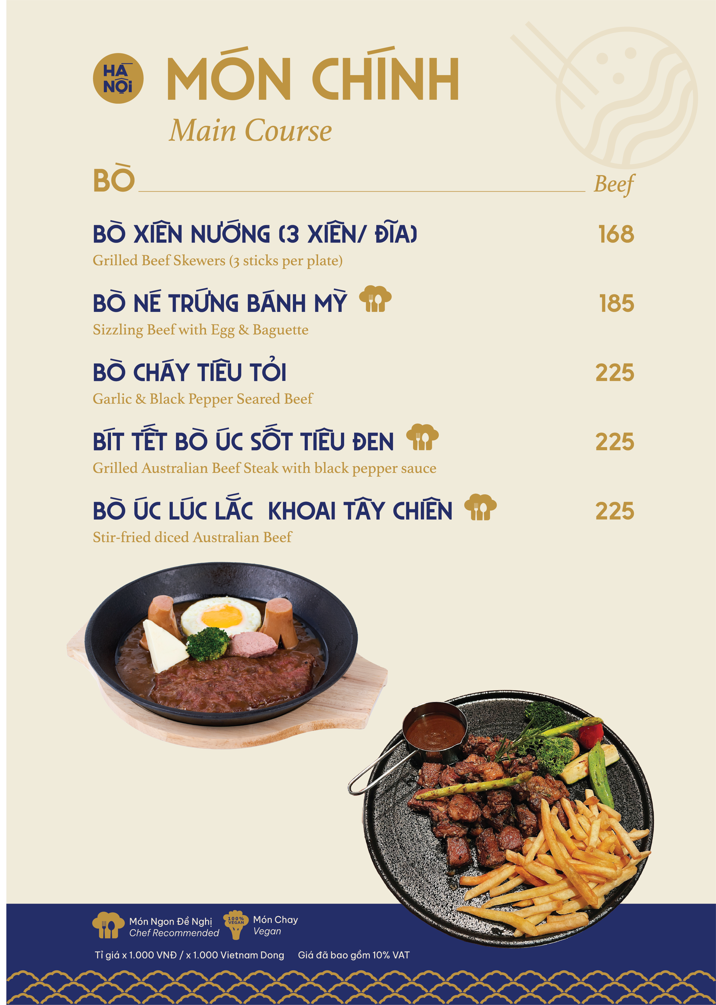 Menu Trang 8