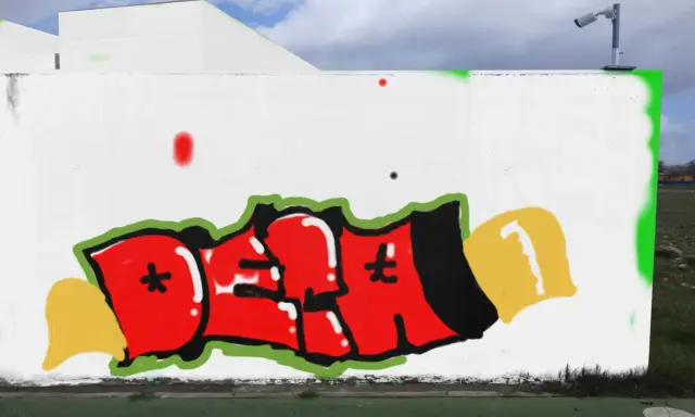 Graffiti artwork by VANDALIK