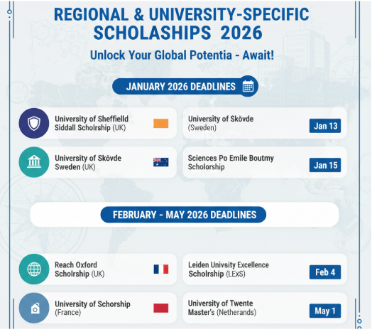 Top Scholarships for 2026 | Deadlines & Application Guide