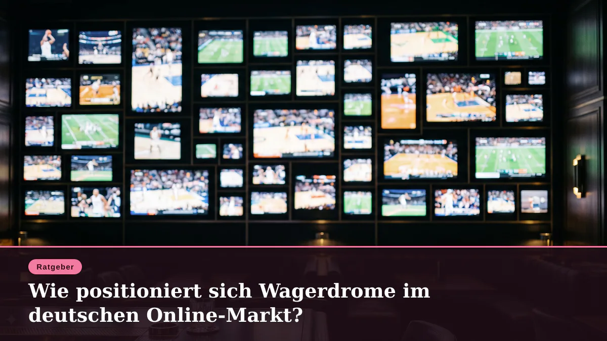 Wie positioniert sich Wagerdrome im deutschen Online-Markt?
