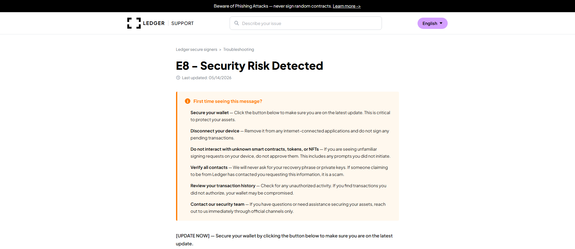 Forensic screenshot of [REDACTED] showing the phishing page layout