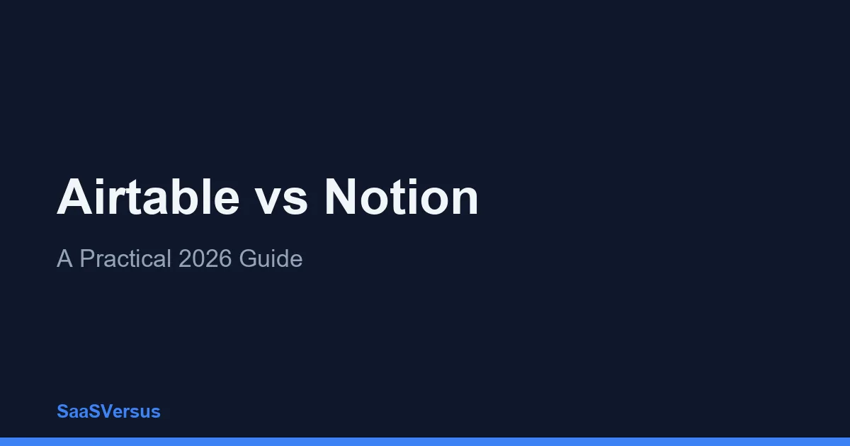 Airtable vs Notion