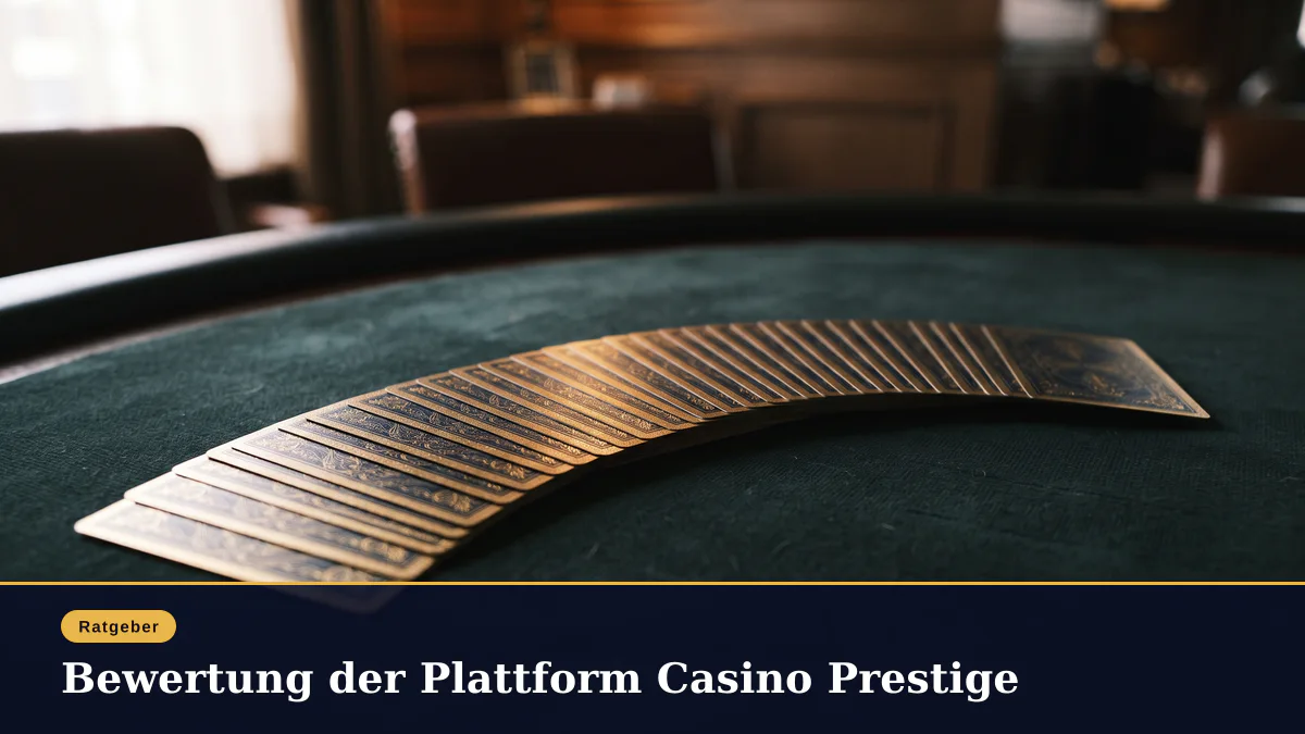 Bewertung der Plattform Casino Prestige