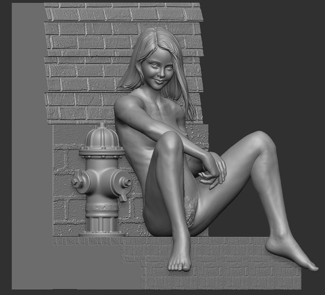 nude side