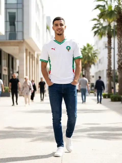 Morocco Away Kit White