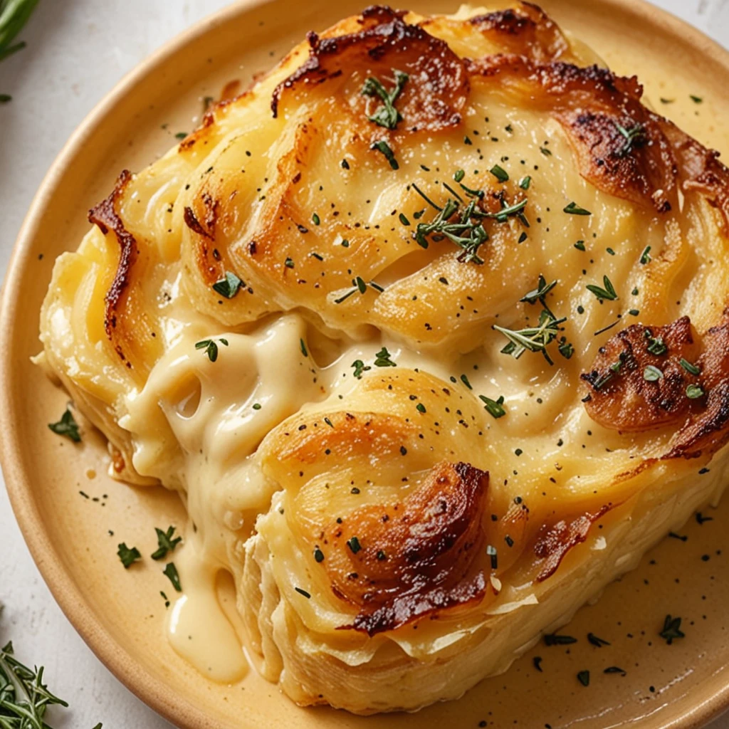 Scalloped Potatoes with Heavy Cream