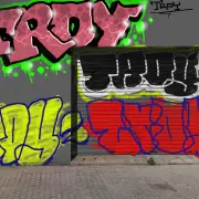 Graffiti artwork by TDUDE