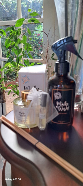 Productos Make a Wish en casa de cliente