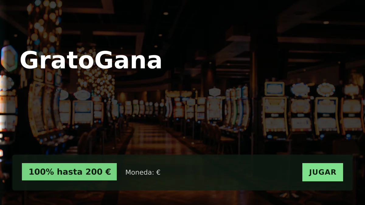 GratoGana casino &mdash; bono de bienvenida 100% hasta 200 &euro; + 50 FS, pagos: Visa, Mastercard, PayPal, Skrill, Neteller