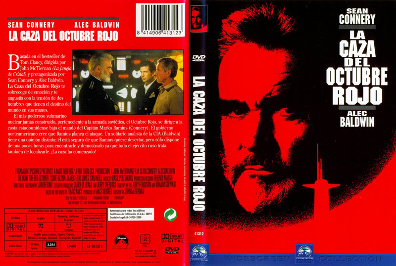 Octu carat - La Caza del Octubre Rojo [DVD9 Full] [Pal] [Esp/Ing/Fra/Ita] [Multi S] [1990] [Suspense] [VS]