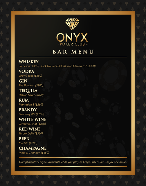 Onyx Poker Club Menu.png