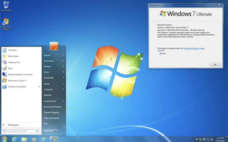 Windows 7 Revival in Disguise