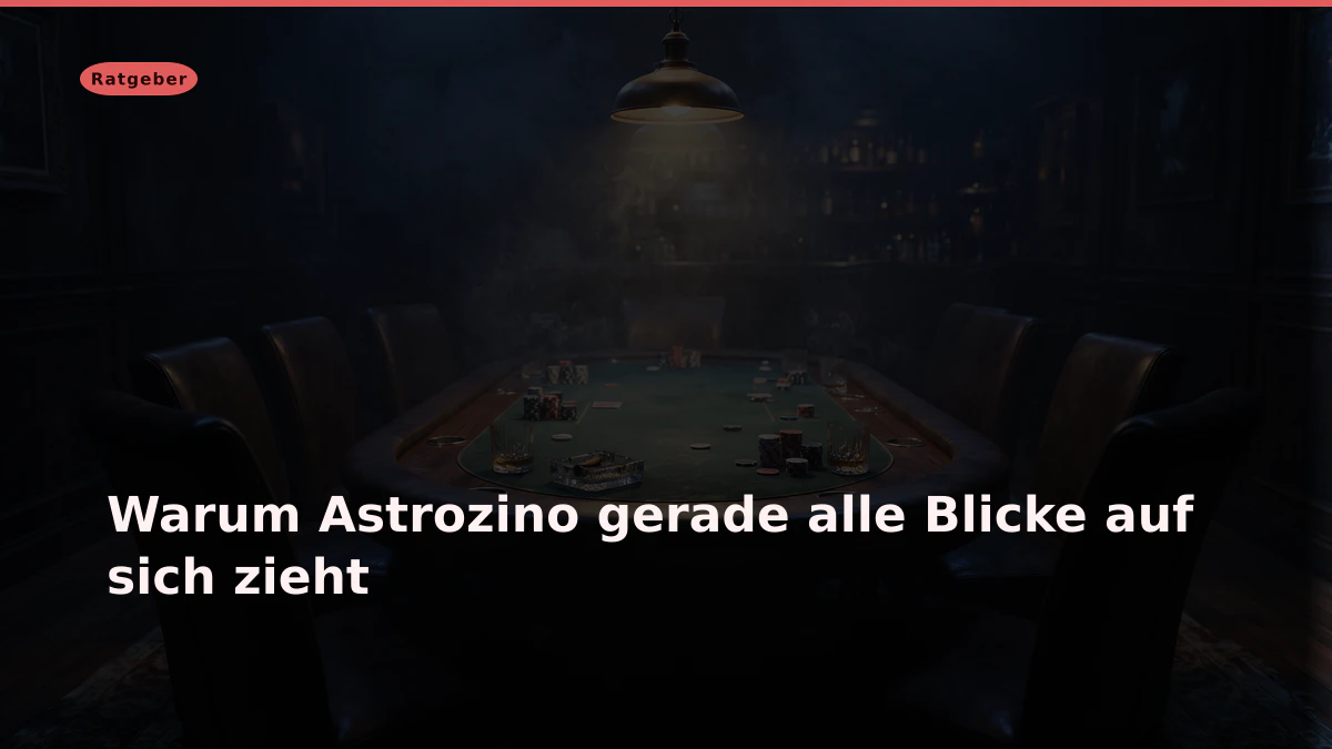 Warum Astrozino gerade alle Blicke auf sich zieht