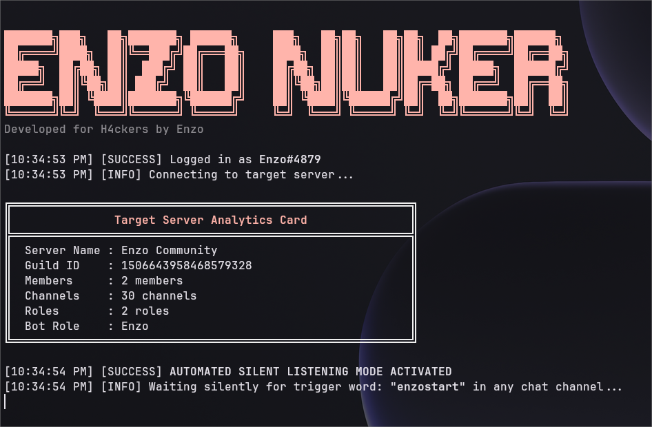 EnzoNuker Banner