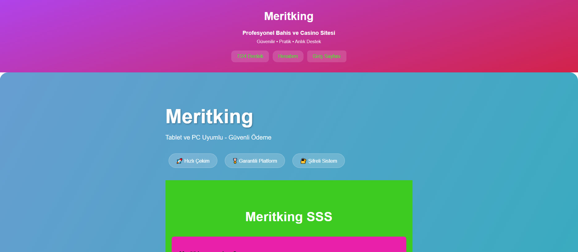 Forensic screenshot of giris.merit-king-aktif53.icu showing the phishing page layout