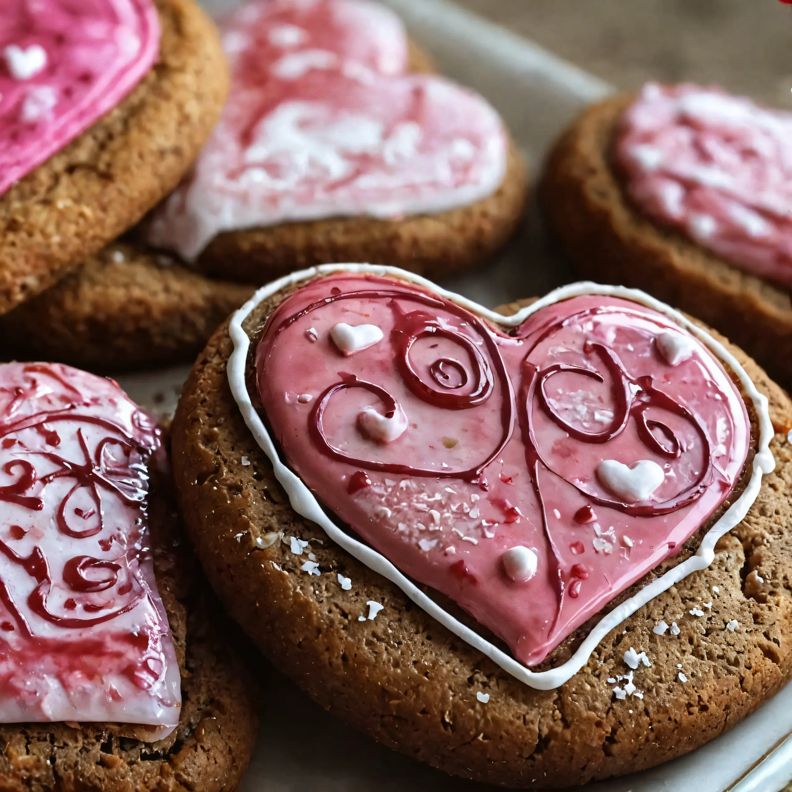Deliciously Decorated Valentine's Day Cookies