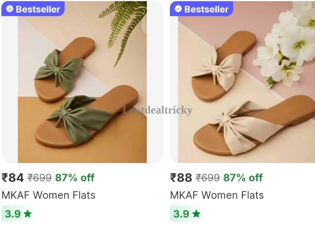 Women S Flats – Just ₹84 | Best Price Drop Today