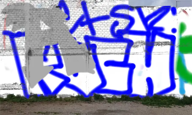Graffiti artwork by rope12