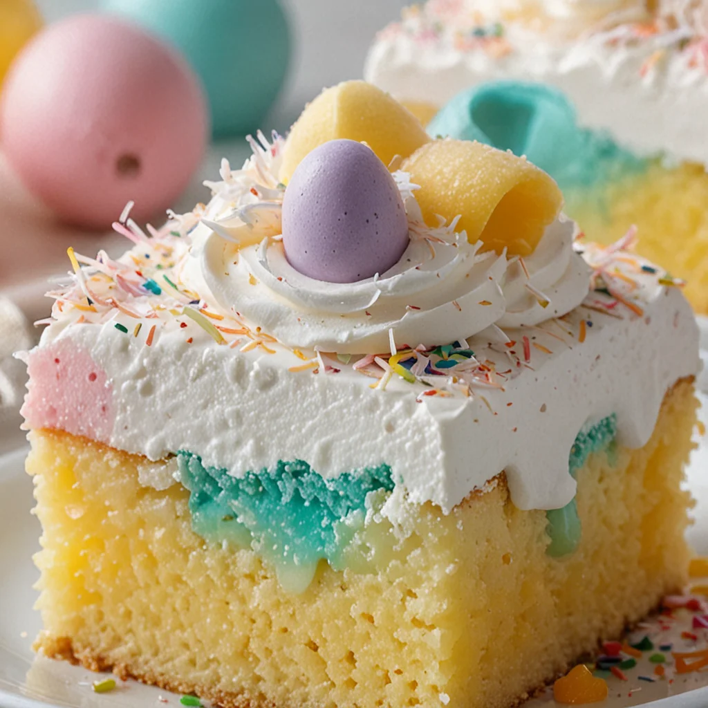 Easter Poke Cake Recipe