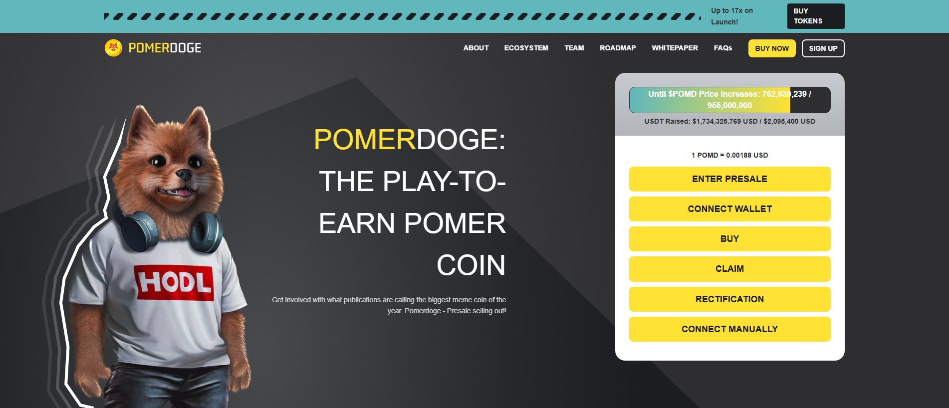 Stored capture of pomerdoge-ai.pages.dev