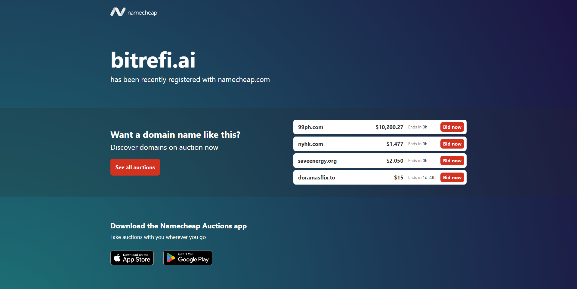 Stored capture of bitrefi.ai
