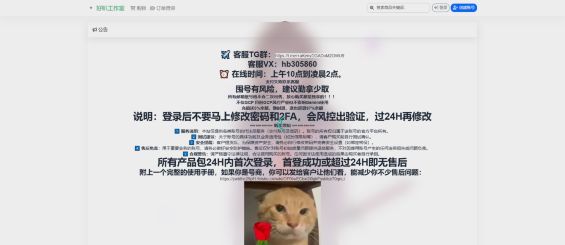 Forensic screenshot of [REDACTED] showing the phishing page layout