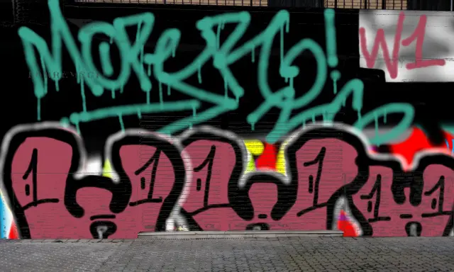Graffiti artwork by DECAY