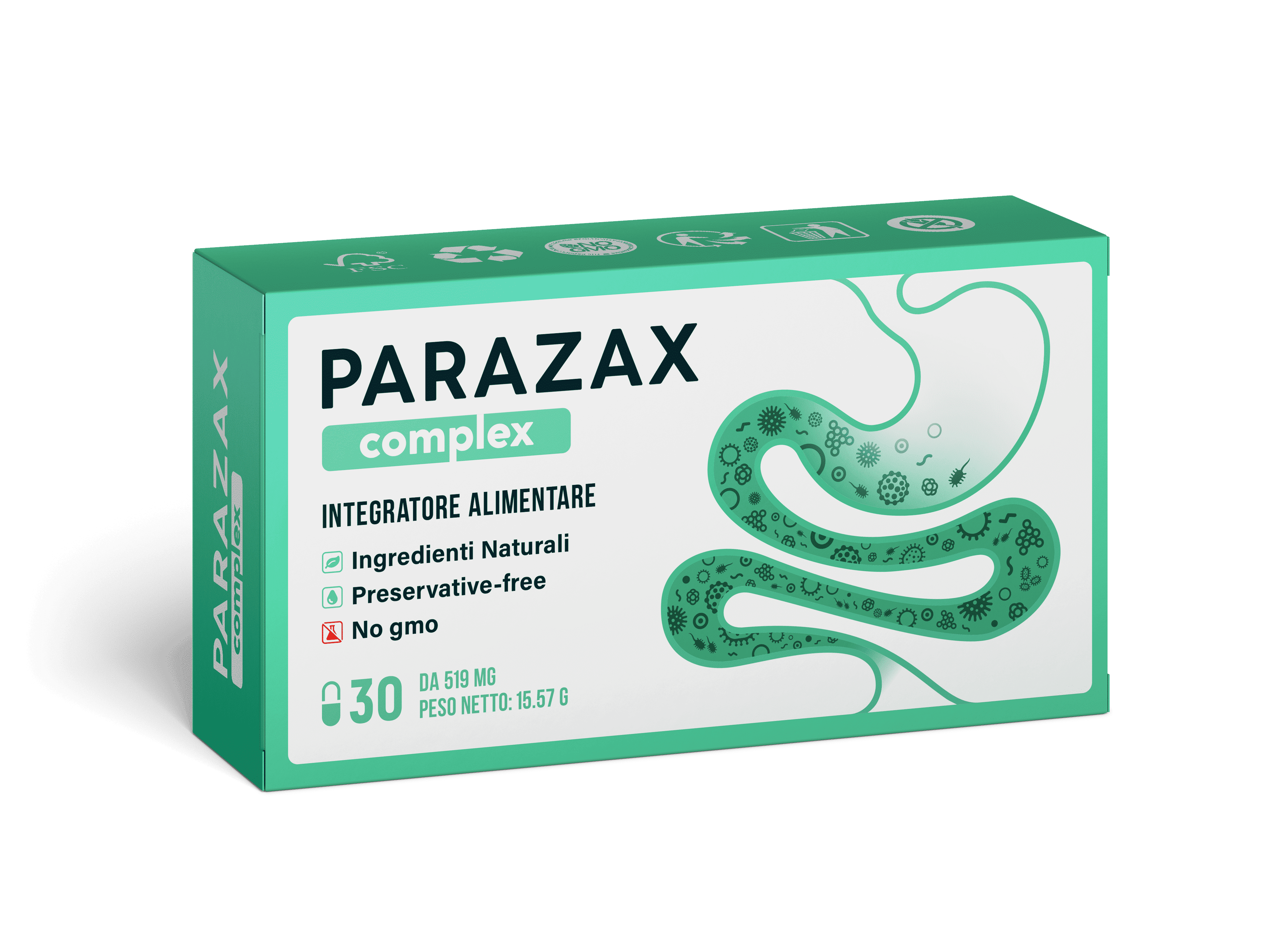 Parazax Complex — 4 estratti botanici naturali