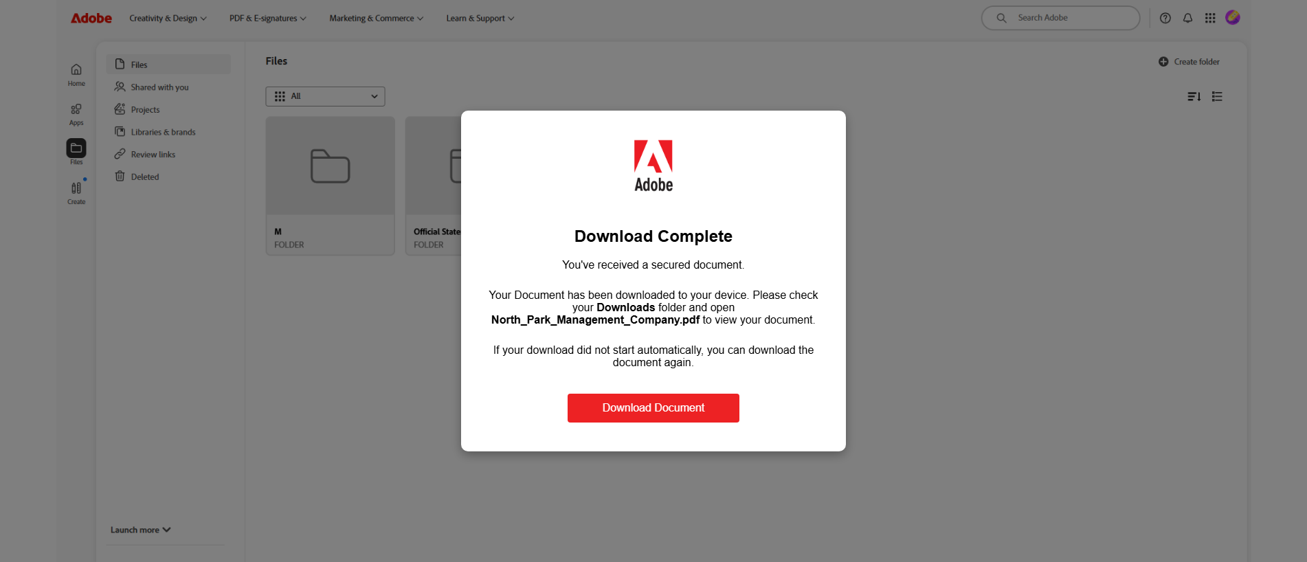 Forensic screenshot of [REDACTED] showing the phishing page layout