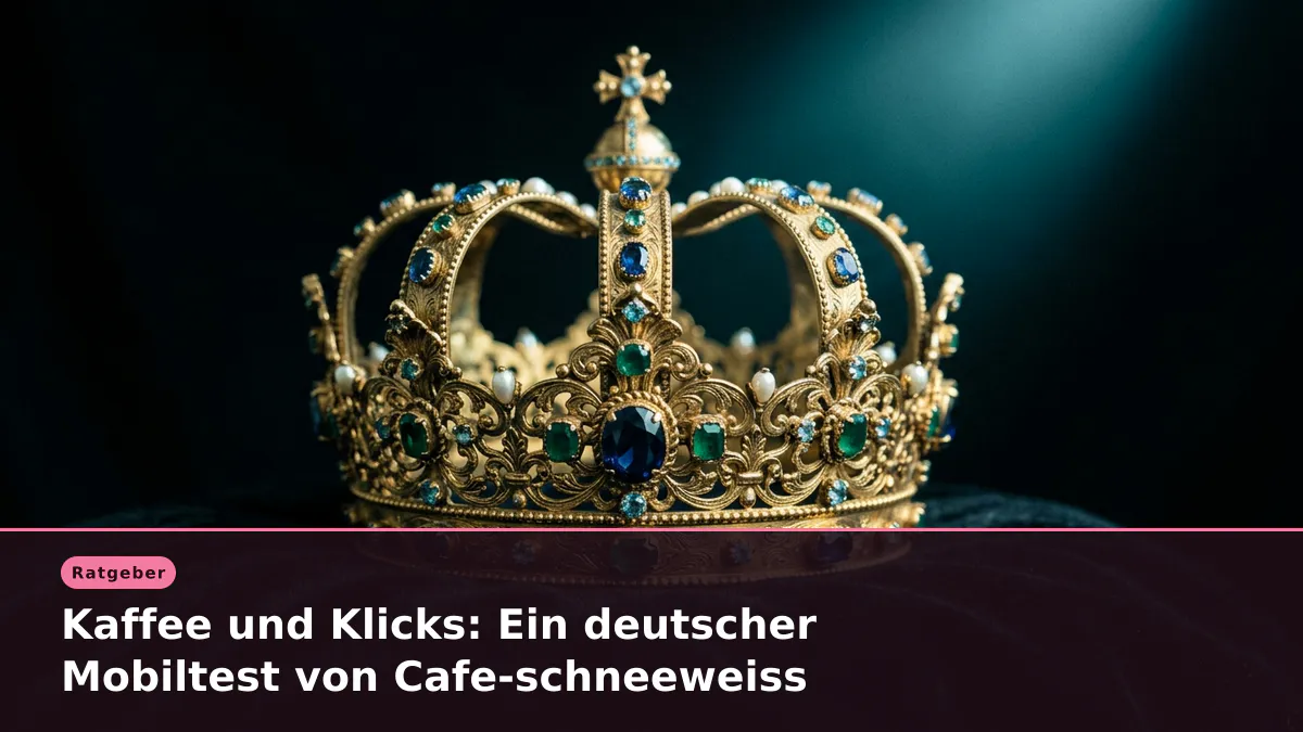 Kaffee und Klicks: Ein deutscher Mobiltest von Cafe-schneeweiss
