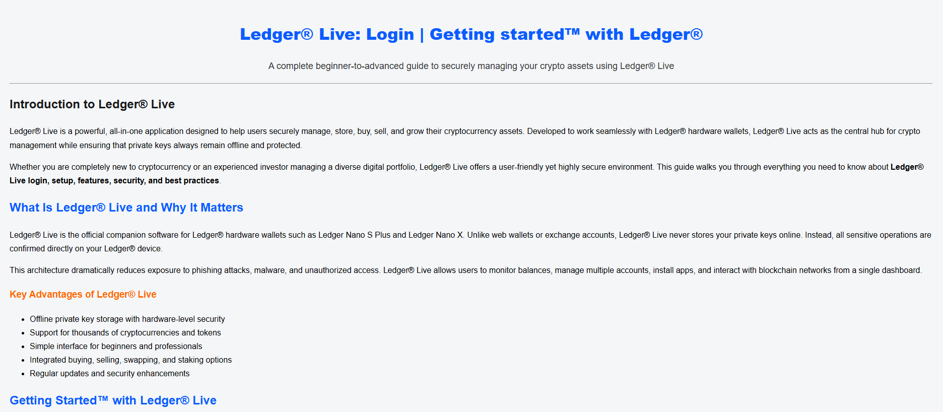 Stored capture of crypto-ledgrlive.wasmer.app