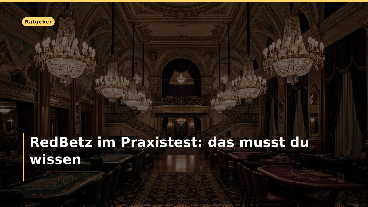 RedBetz im Praxistest: das musst du wissen