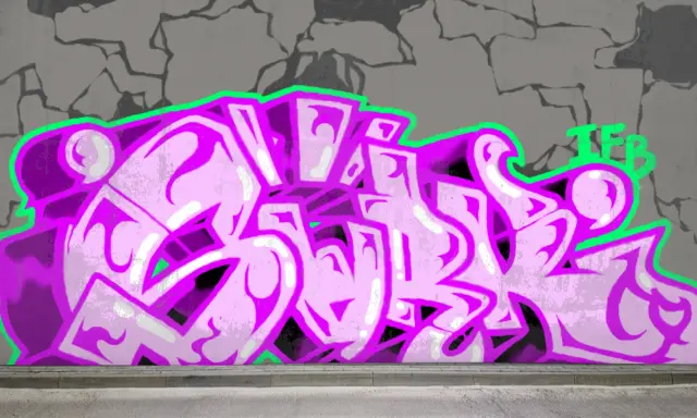 Graffiti artwork by Sark