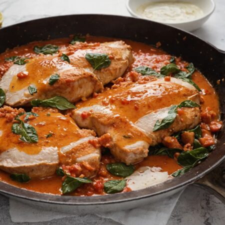 Creamy Tomato Skillet Chicken - Easy 30-Minute Dinner Recipe