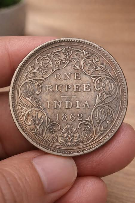 Real Old Silver Coin King Victoria Era