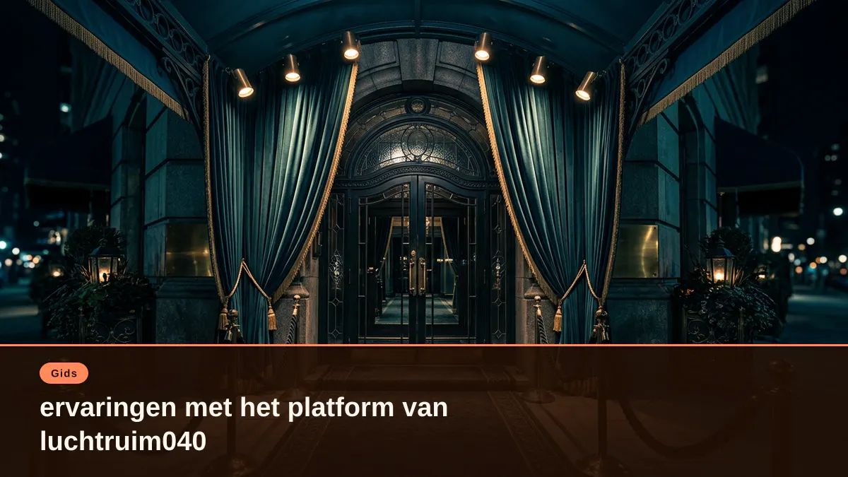 ervaringen met het platform van luchtruim040