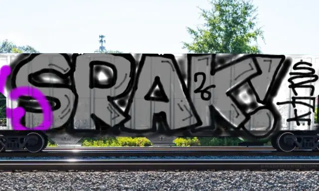 Graffiti artwork by SRAK