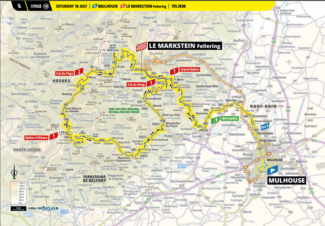 Stage 14 Route