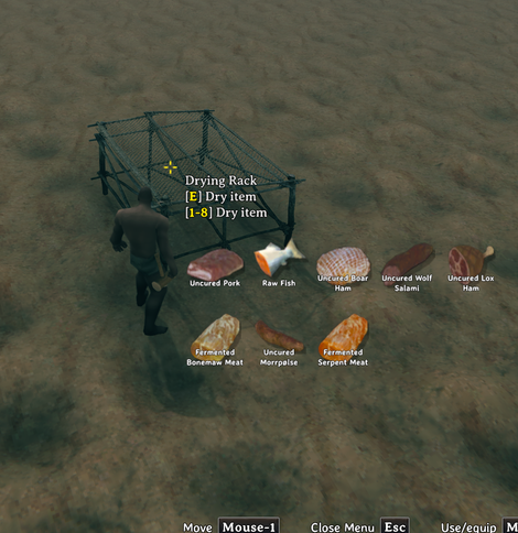 Modded cooking station