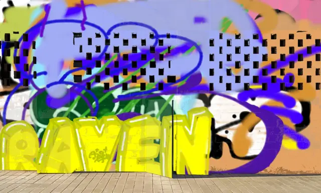 Graffiti artwork by Ksksksskk