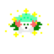 Shiny Shaymin pixel bait