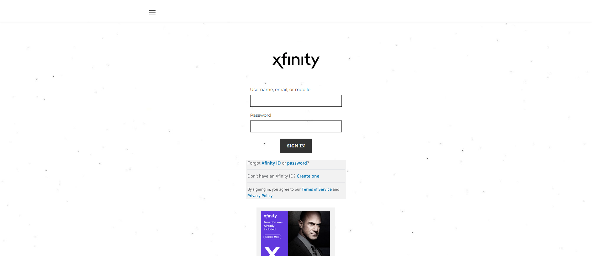 Stored capture of comcastinfo.weebly.com