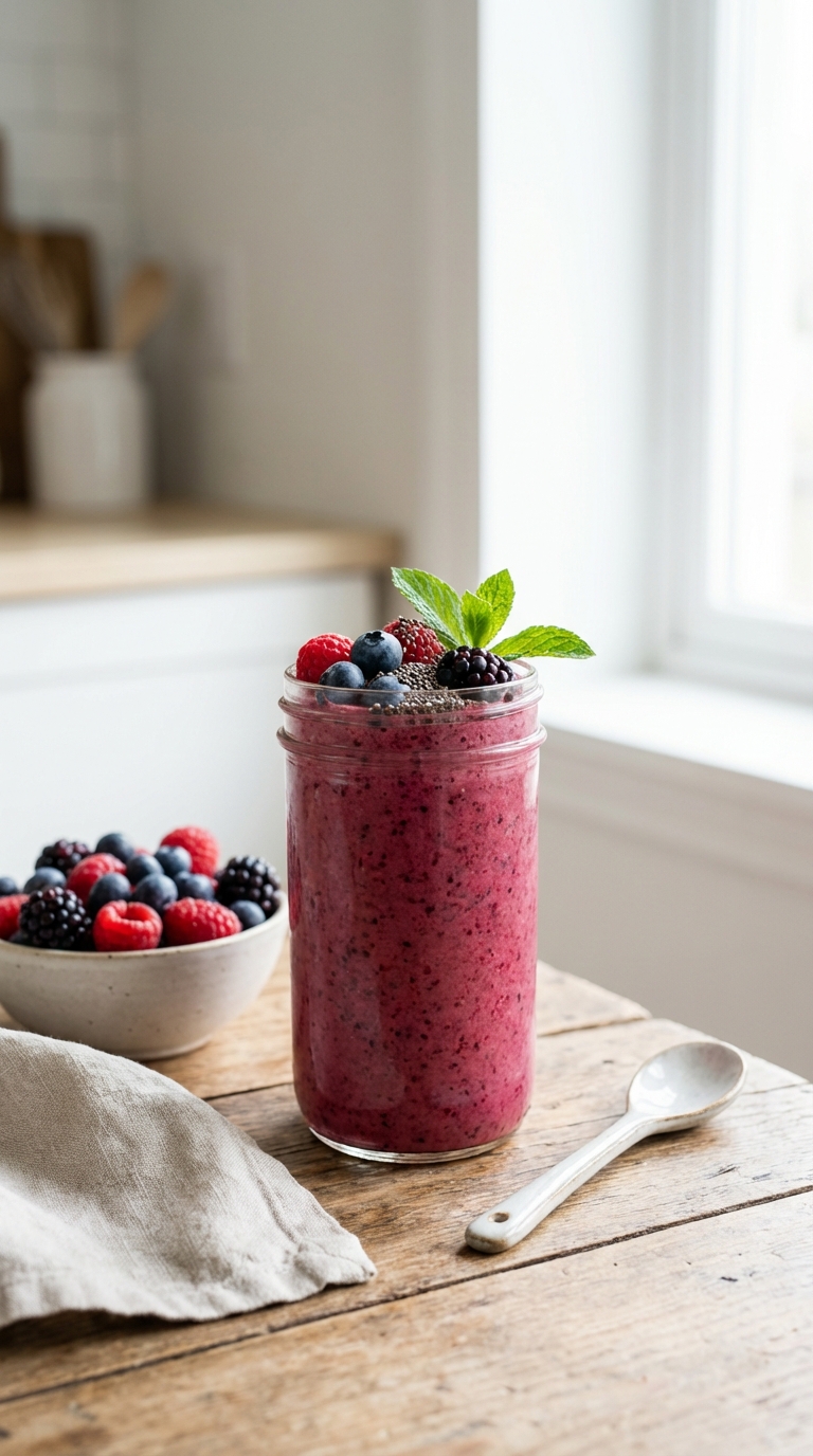 Berry Blast Antioxidant Powerhouse — The Ultimate Healthy Smoothie Recipe