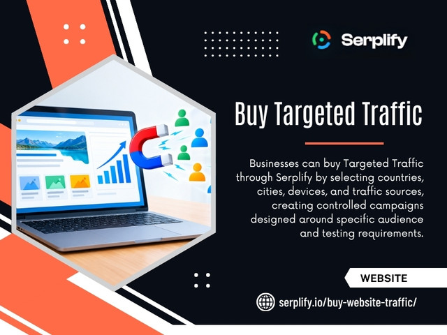 When you buy targeted traffic, the audience should have some connection with the website being promoted. Location, interests and browsing behaviour can all matter depending on the campaign.

Click here for more information: https://serplify.io/buy-website-traffic/

Read Our Blogs:
https://serplifyofficial.wordpress.com
https://serplifyio.medium.com/
https://serplifyio.mystrikingly.com/

More Links:
https://beacons.ai/serplifyio
https://www.apsense.com/user/serplifyio
https://500px.com/p/serplify